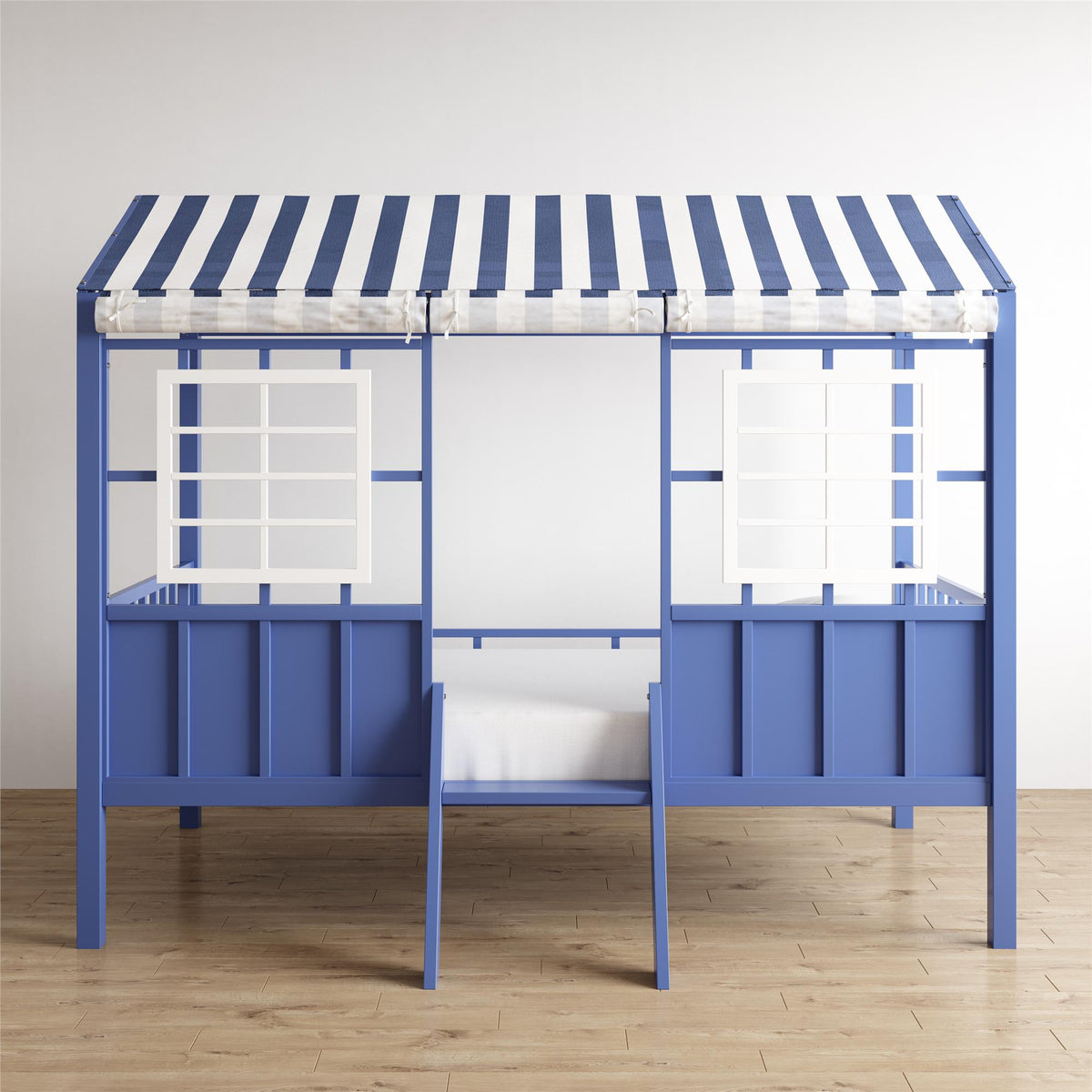 Little Seeds Rowan Valley Forest Loft Bed - Blue - Twin