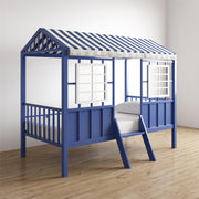 Little Seeds Rowan Valley Forest Loft Bed - Blue - Twin