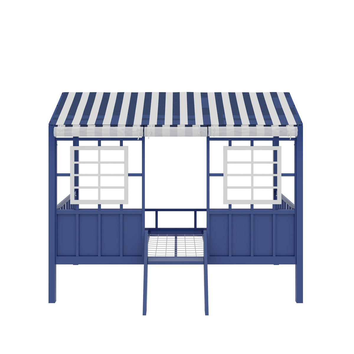 Little Seeds Rowan Valley Forest Loft Bed - Blue - Twin