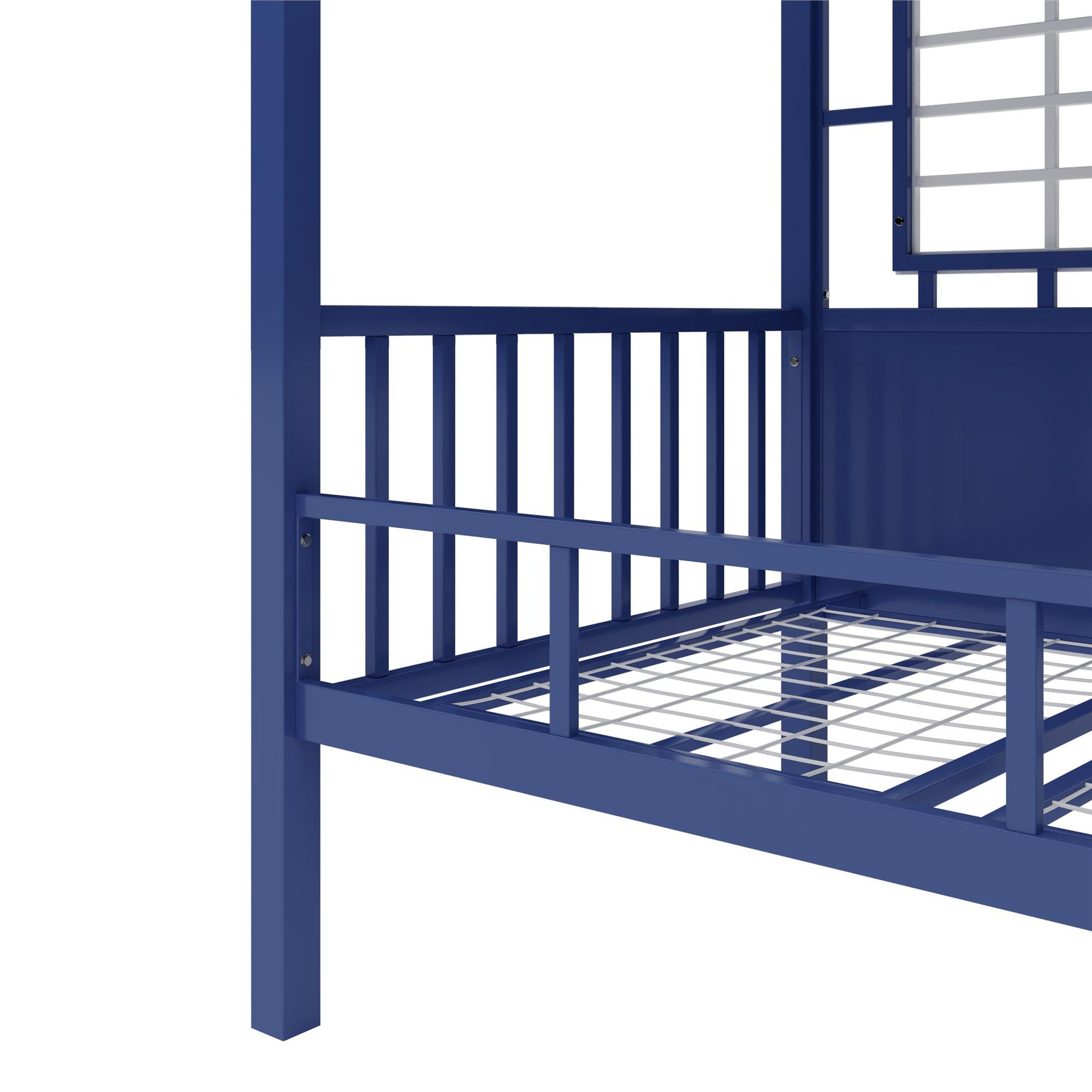Little Seeds Rowan Valley Forest Loft Bed - Blue - Twin