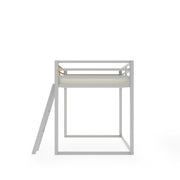Little Seeds Monarch Hill Haven Twin Metal Junior Loft Bed - Dove Gray - Twin