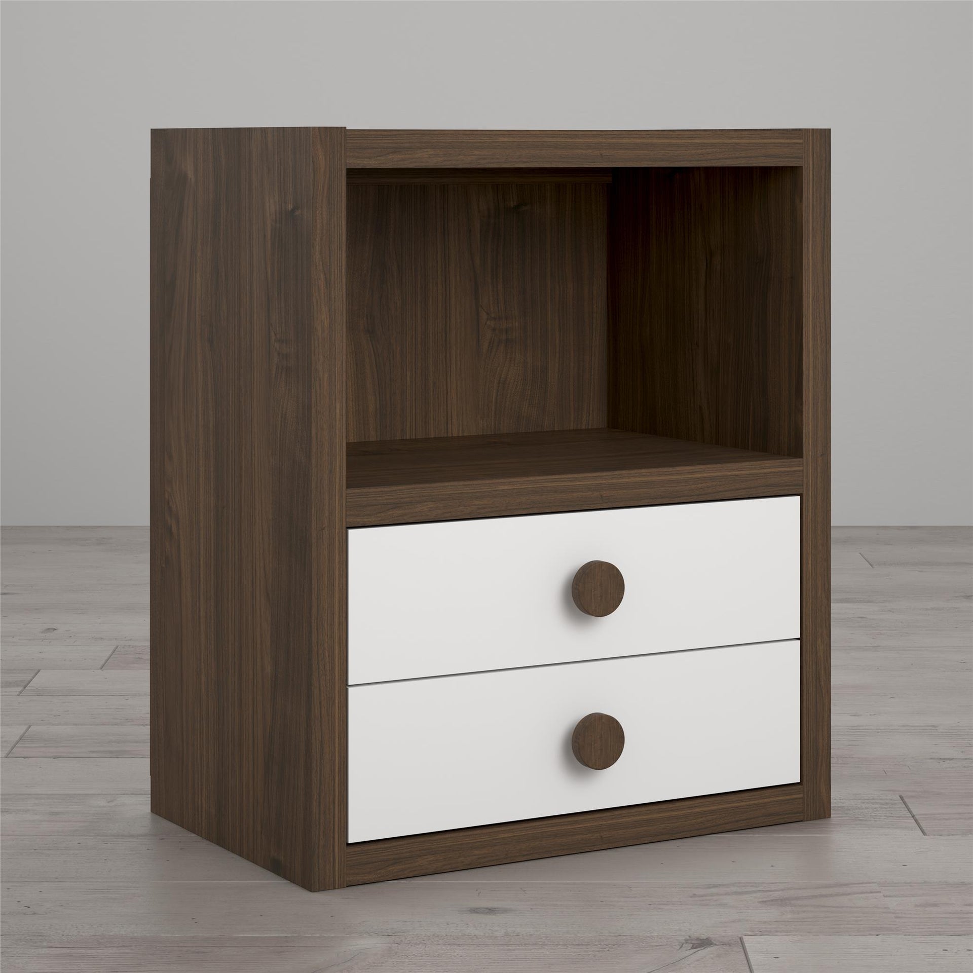 Sierra Ridge Terra Modular Bookcase with Drawers - White
