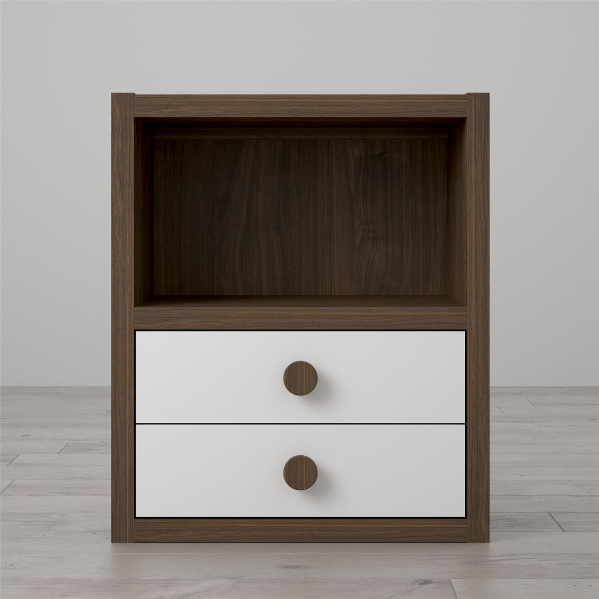 Sierra Ridge Terra Modular Bookcase with Drawers - White