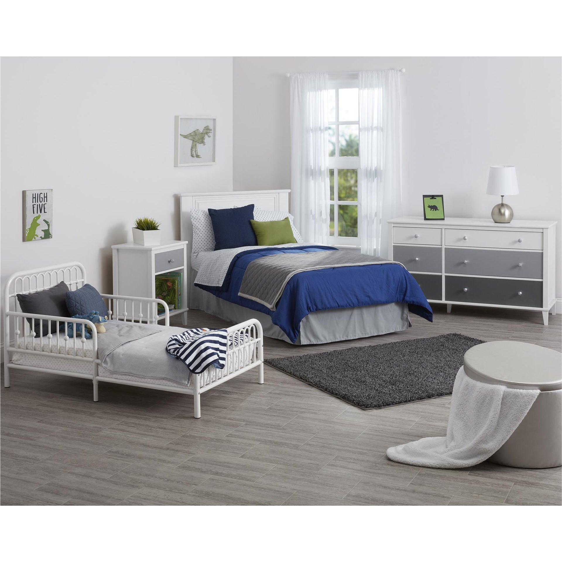 Monarch Hill Poppy Nightstand - Gray