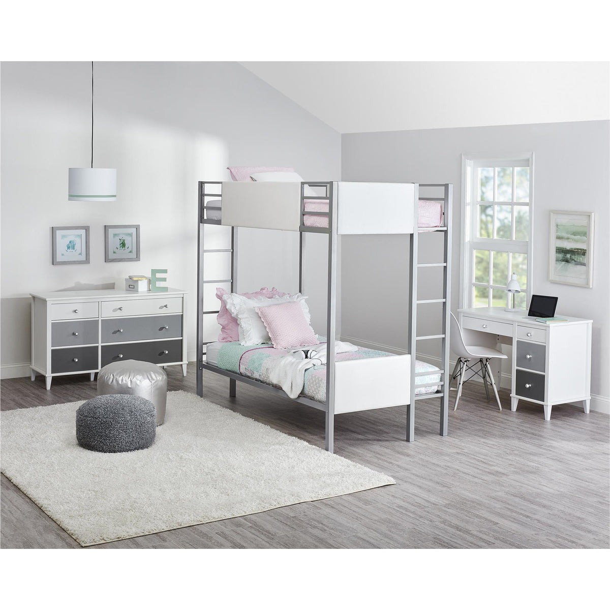 Monarch Hill Poppy Kids' Desk - Gray