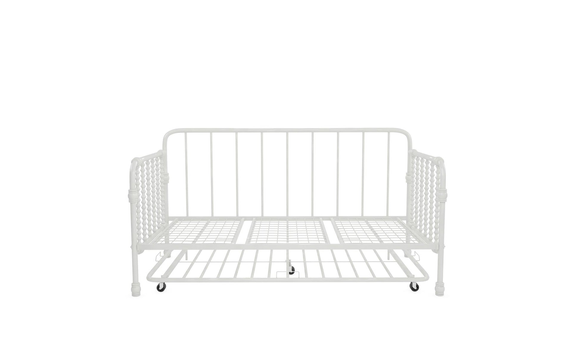 Little Seeds Monarch Hill Wren Metal Daybed with Trundle - White - Twin