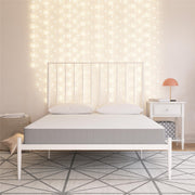 Little Seeds Moonglow 6" Reversible Bonnell Coil Mattress - White - Full