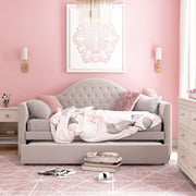 Little Seeds Rowan Valley Arden Daybed with Trundle - Dove Gray