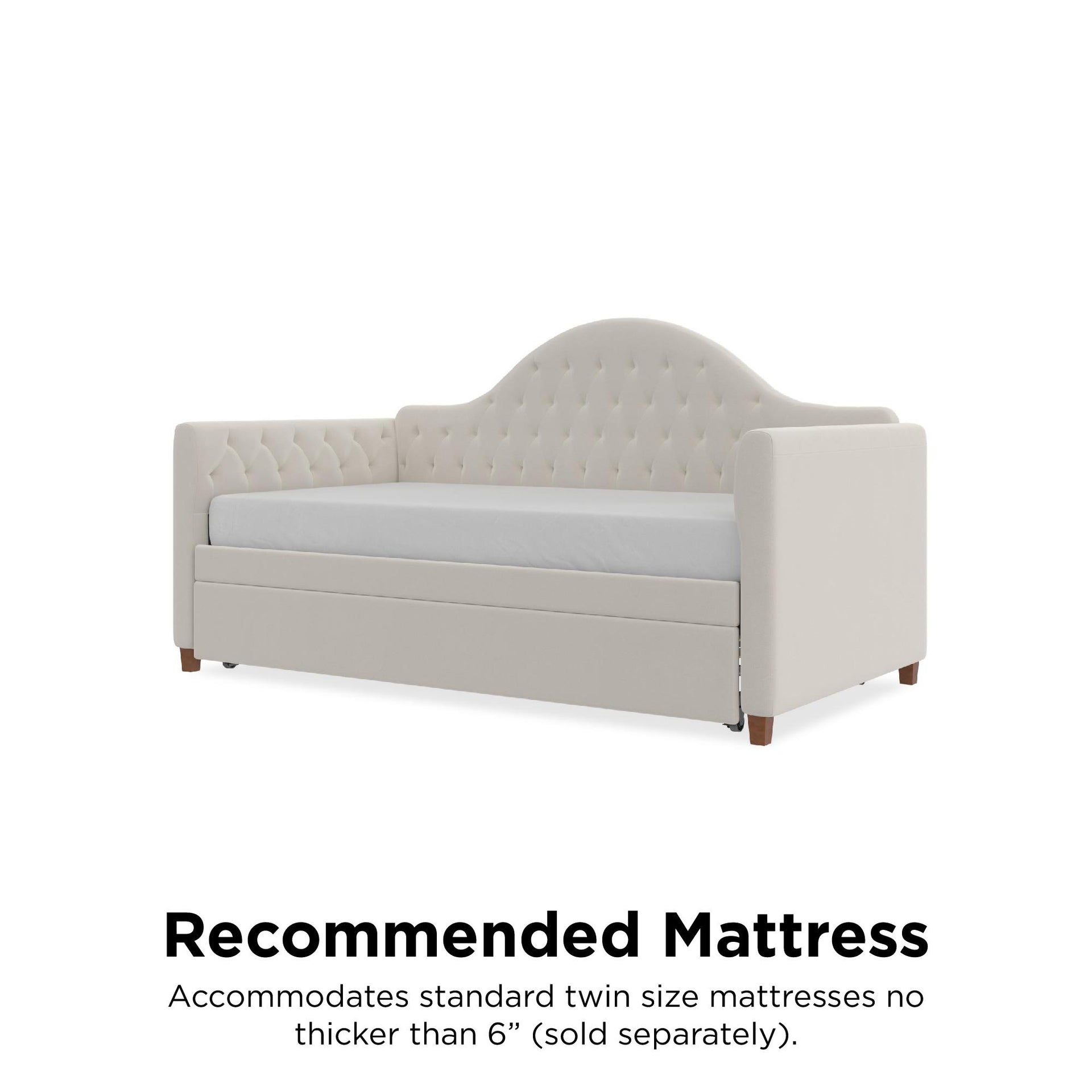 Little Seeds Rowan Valley Arden Daybed with Trundle - Dove Gray