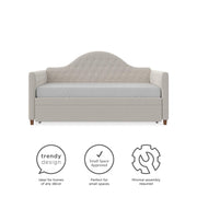 Little Seeds Rowan Valley Arden Daybed with Trundle - Dove Gray
