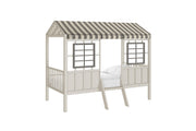 Little Seeds Rowan Valley Forest Loft Bed - Gray - Twin