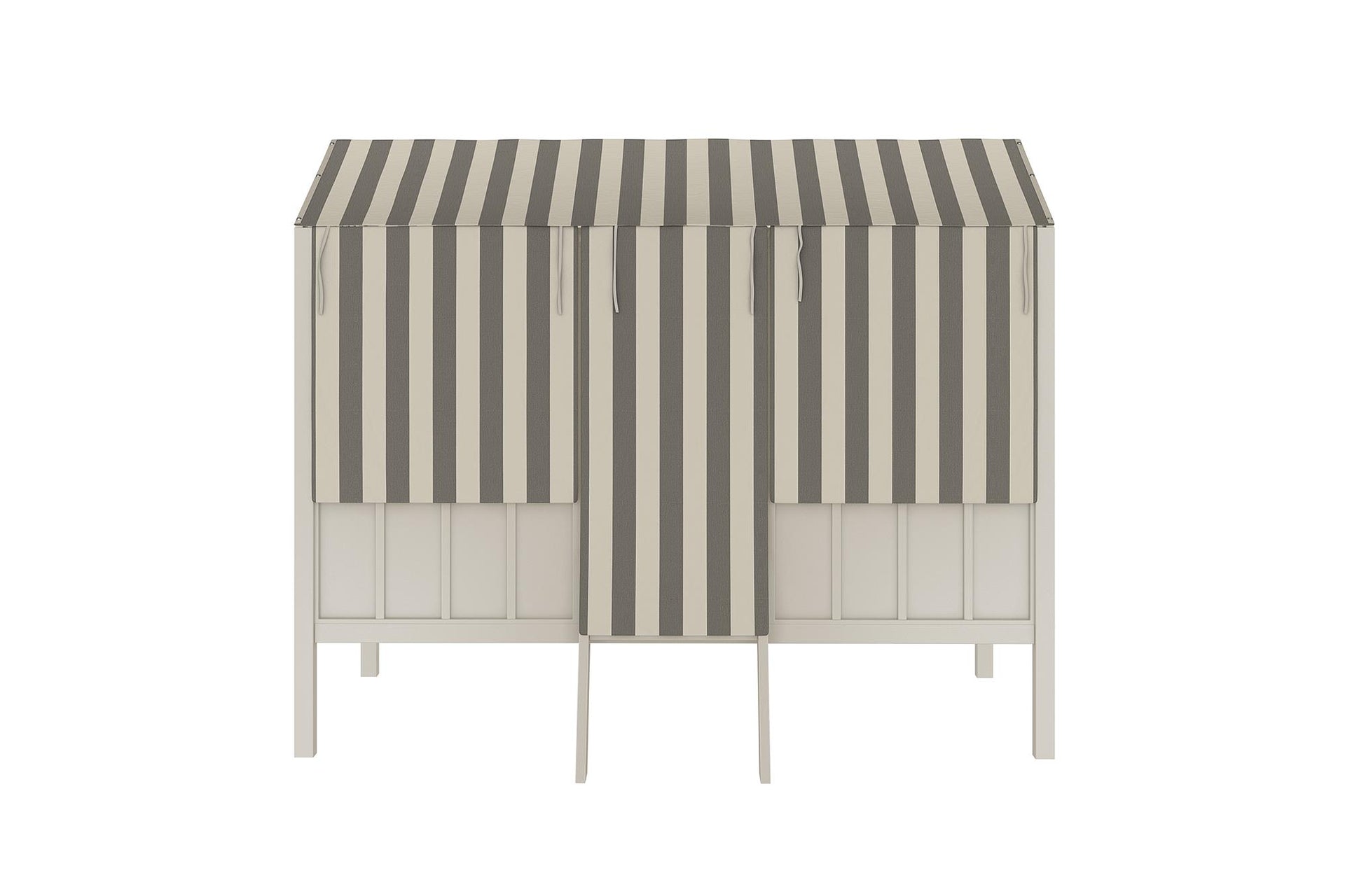 Little Seeds Rowan Valley Forest Loft Bed - Gray - Twin