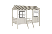 Little Seeds Rowan Valley Forest Loft Bed - Gray - Twin