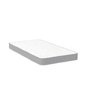 Little Seeds Moonglow 6" Reversible Bonnell Coil Mattress - White - Twin