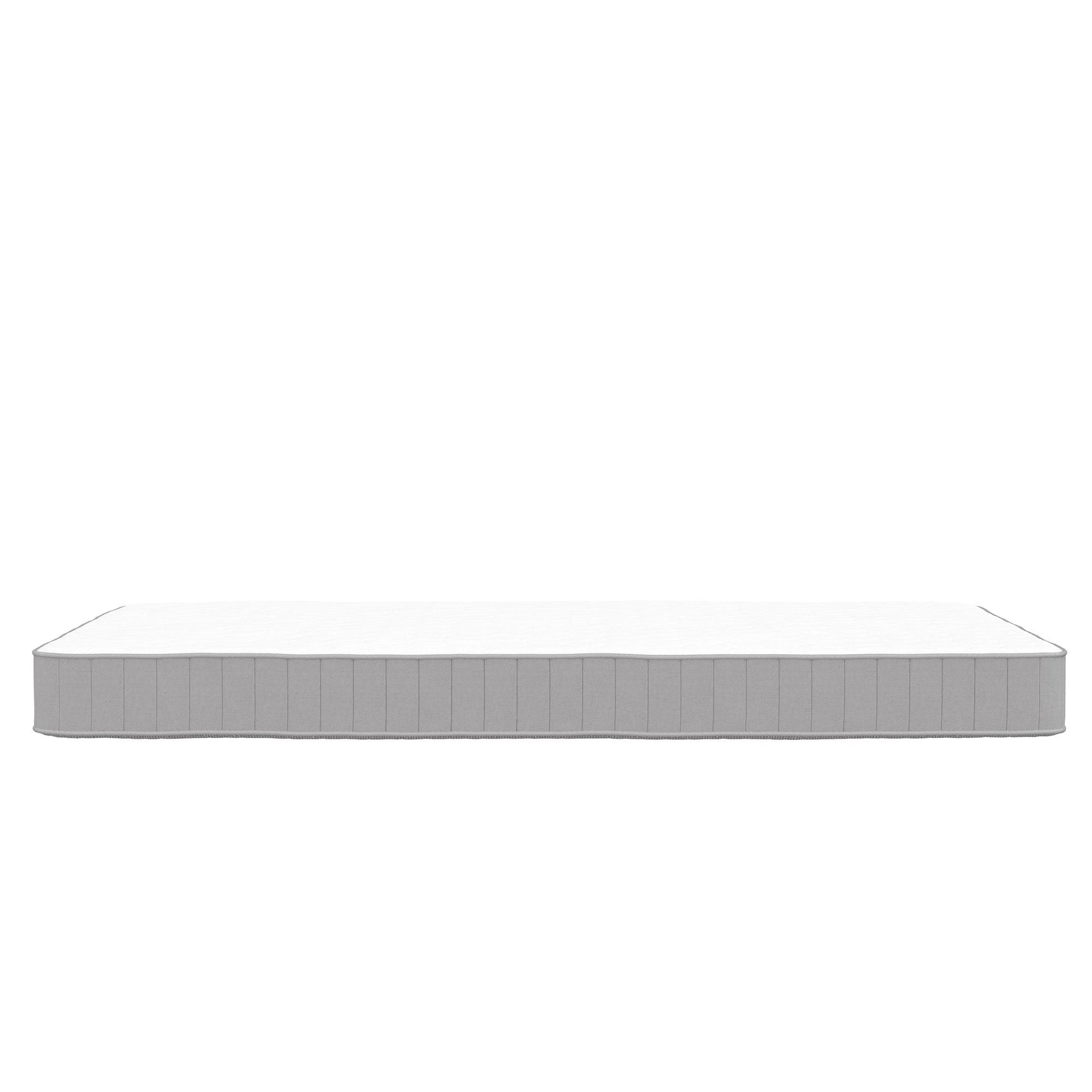 Little Seeds Moonglow 6" Reversible Bonnell Coil Mattress - White - Full