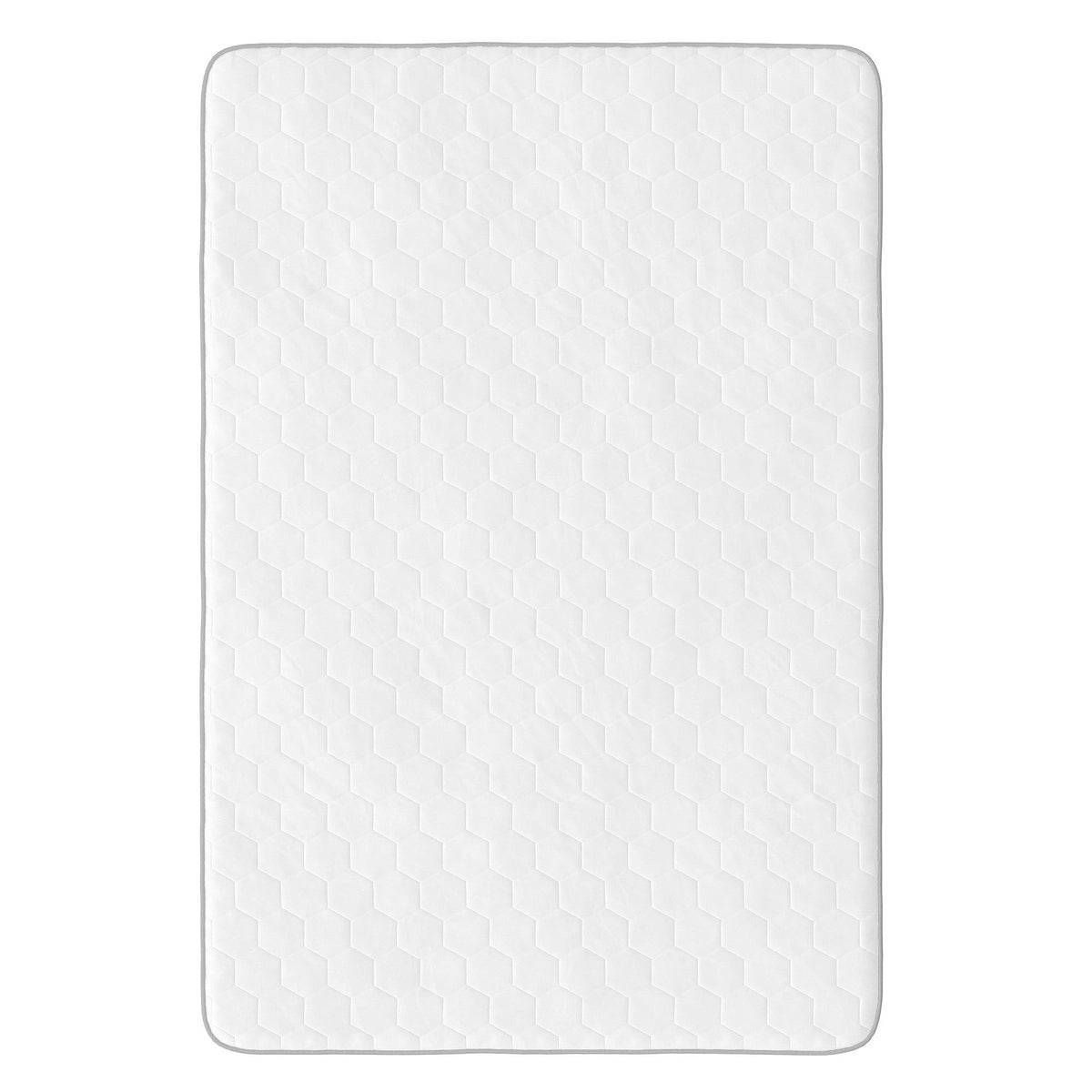 Little Seeds Moonglow 6" Reversible Bonnell Coil Mattress - White - Full