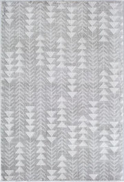 Little Seeds Serenity Archer Rug Gray 5 x 7 - Gray