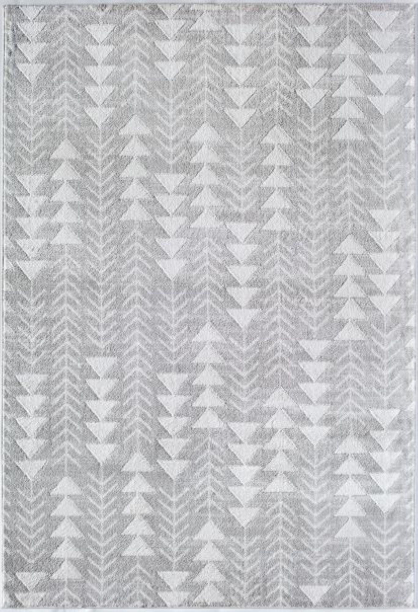 Little Seeds Serenity Archer Rug Gray 5 x 7 - Gray