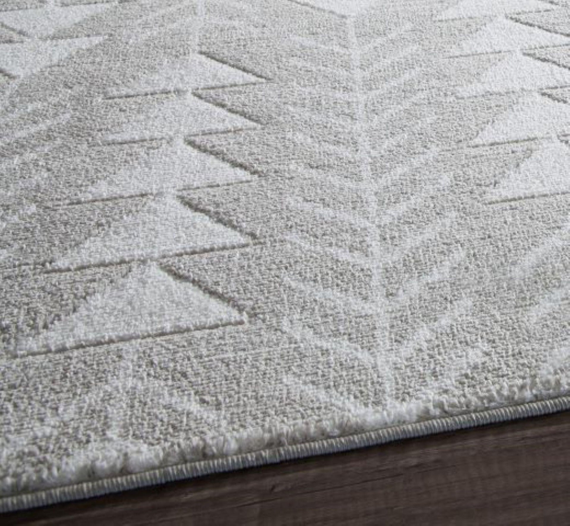 Little Seeds Serenity Archer Rug Gray 5 x 7 - Gray