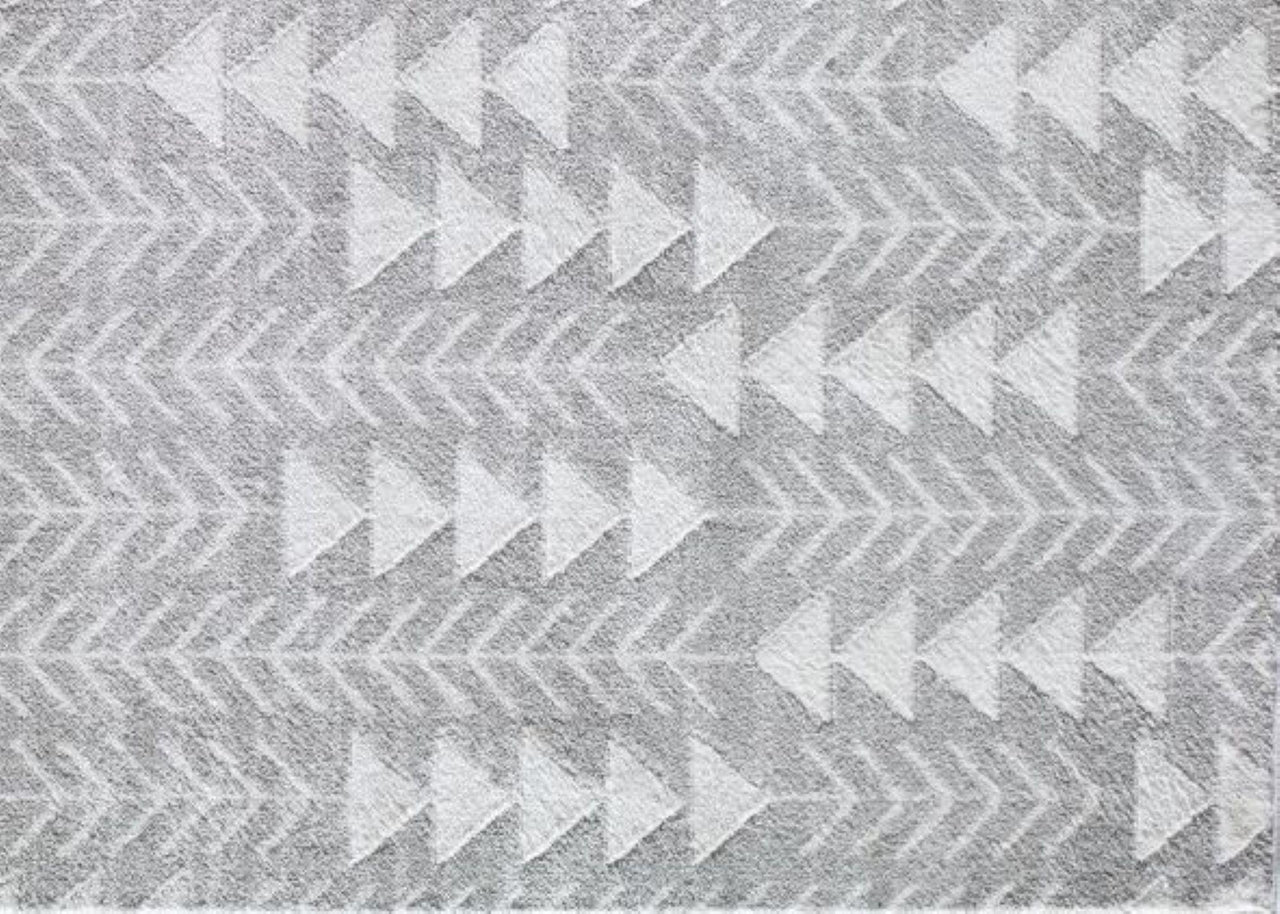 Little Seeds Serenity Archer Rug Gray 8 x 10 - Gray