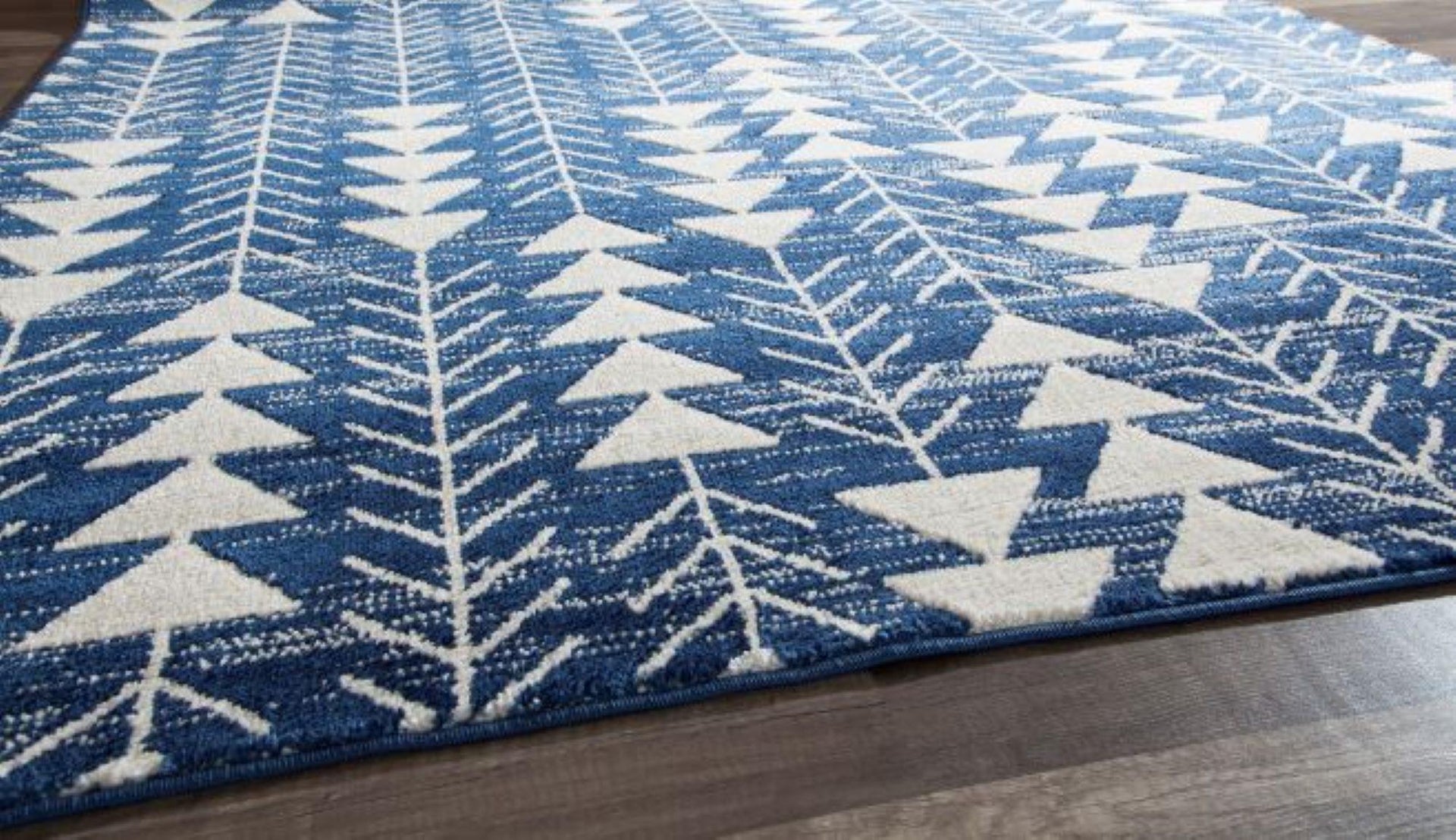 Little Seeds Serenity Archer Rug Navy 5 x 7 - Navy