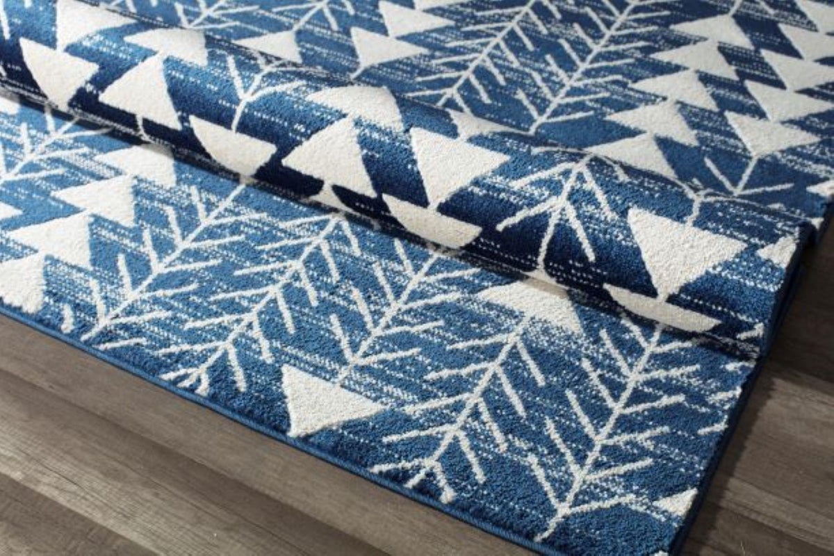 Little Seeds Serenity Archer Rug Navy 5 x 7 - Navy