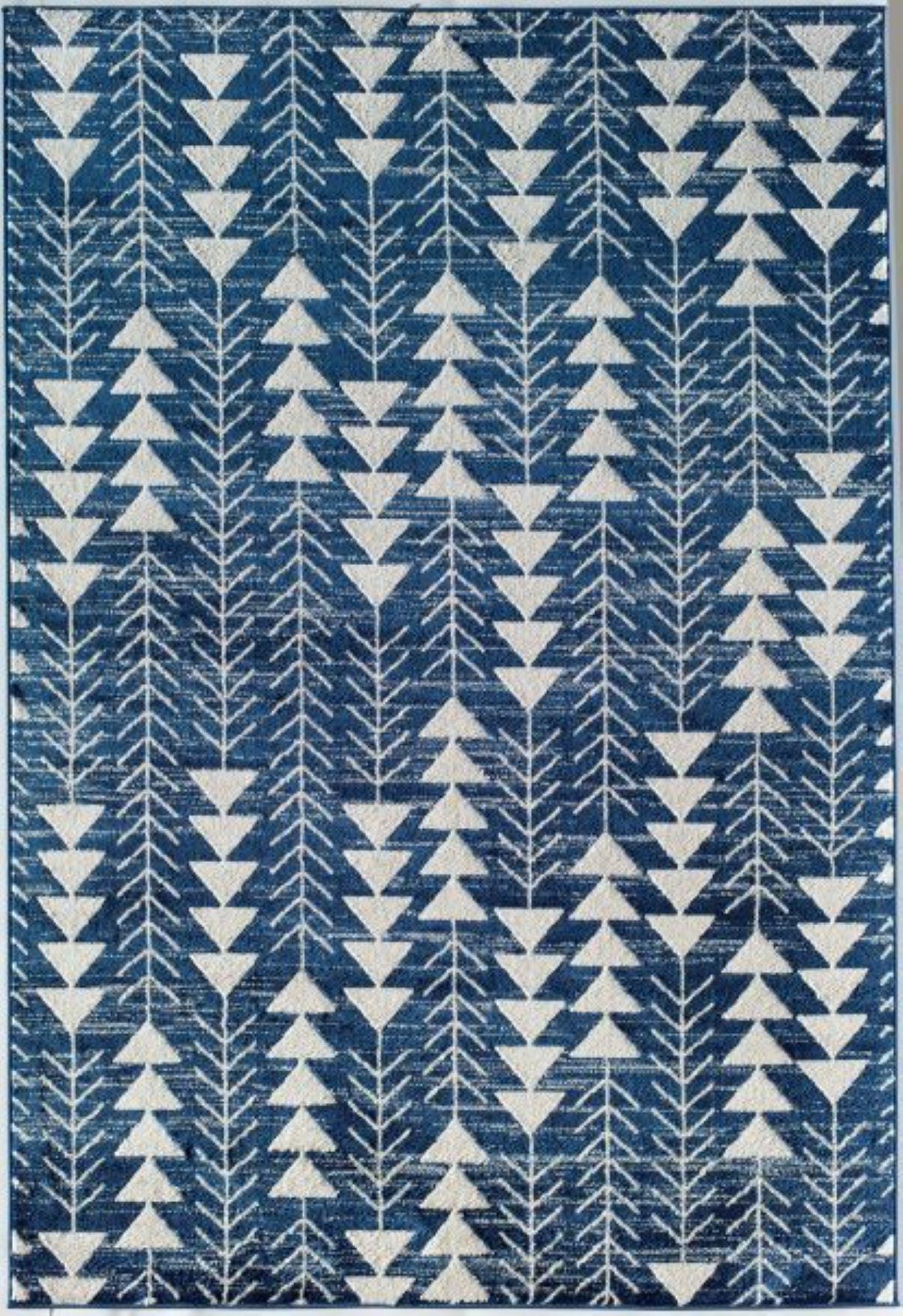 Little Seeds Serenity Archer Rug Navy 8 x 10 - Navy