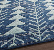 Little Seeds Serenity Archer Rug Light Blue 5 x 7 - Light Blue