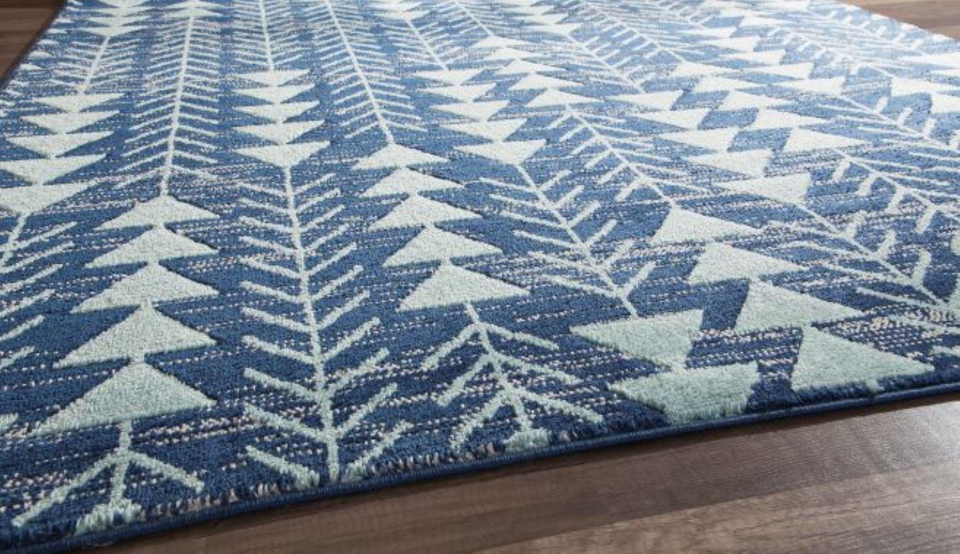 Little Seeds Serenity Archer Rug Light Blue 5 x 7 - Light Blue