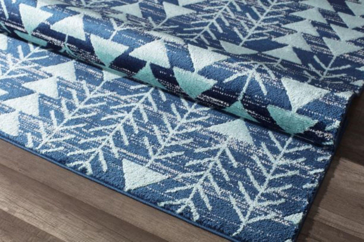Little Seeds Serenity Archer Rug Light Blue 5 x 7 - Light Blue