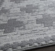Little Seeds Serenity Impression Rug Gray 5 x 7 - Gray