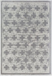 Little Seeds Serenity Impression Rug Gray 8 x 10 - Gray
