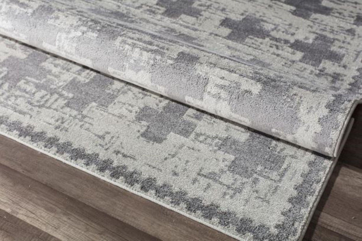 Little Seeds Serenity Impression Rug Gray 8 x 10 - Gray