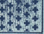 Little Seeds Serenity Impression Rug Aqua 8 x 10 - Aqua
