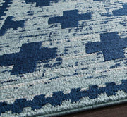 Little Seeds Serenity Impression Rug Aqua 8 x 10 - Aqua
