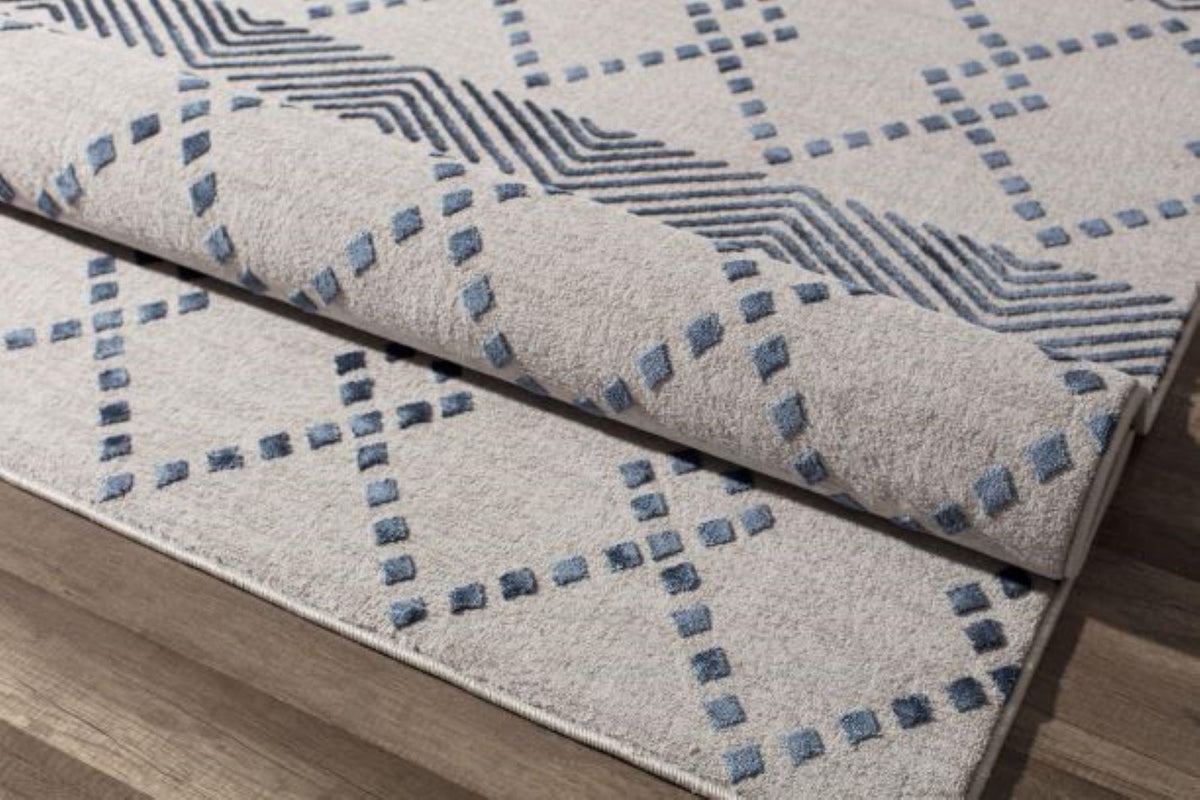 Little Seeds Magnolia Reserve Rug Navy 5 x 7 - Navy