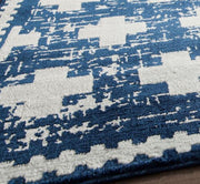 Little Seeds Serenity Impression Rug Navy 8 x 10 - Navy