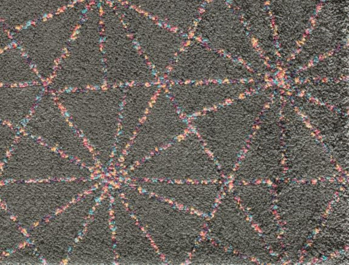 Little Seeds Mod Starstruck Rug Gray 8 x 10 - Gray