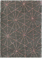 Little Seeds Mod Starstruck Rug Gray 8 x 10 - Gray