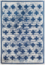 Little Seeds Serenity Impression Rug Gray/Navy  5 x 7 - Gray