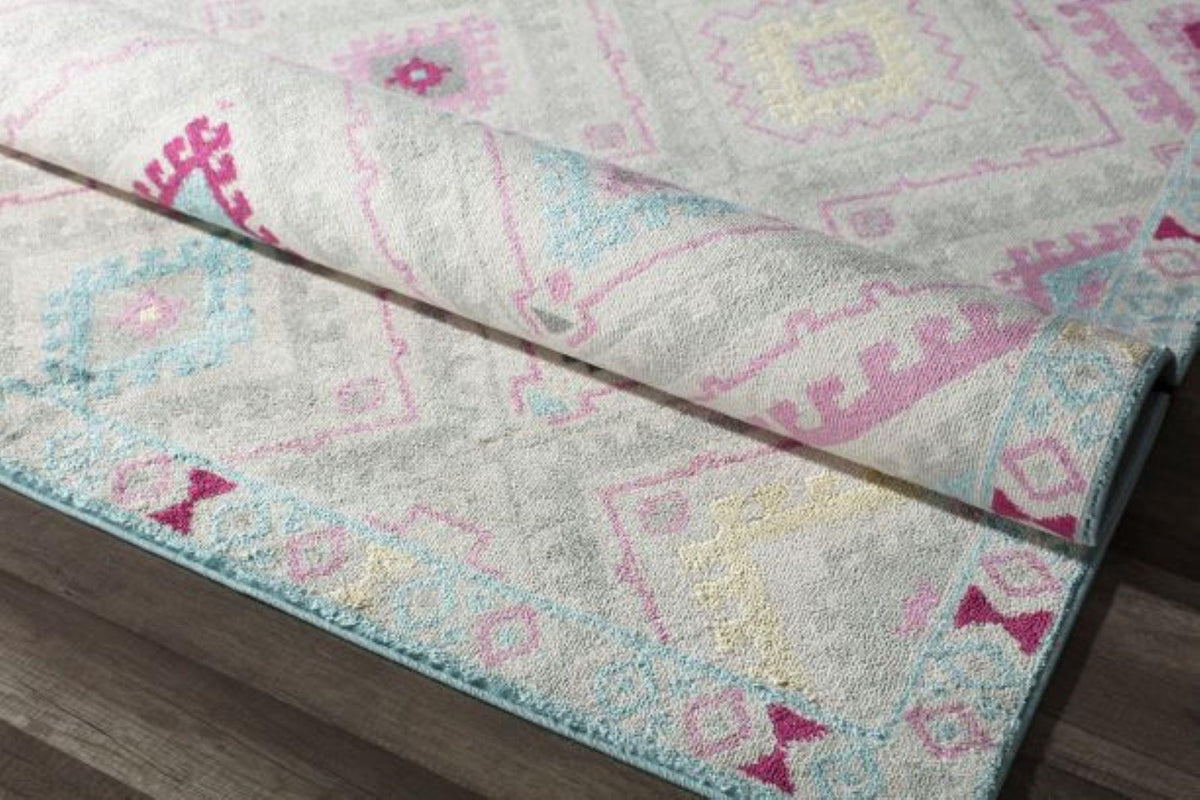 Little Seeds Serenity Boho Rug White  5 x 7 - White