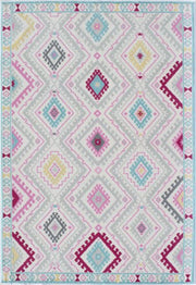 Little Seeds Serenity Boho Rug White 8 x 10 - White