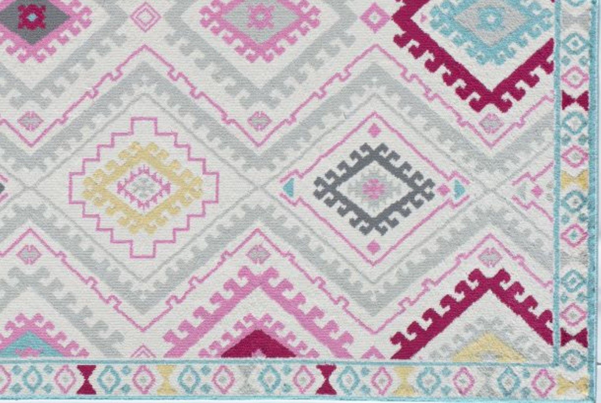 Little Seeds Serenity Boho Rug White 8 x 10 - White