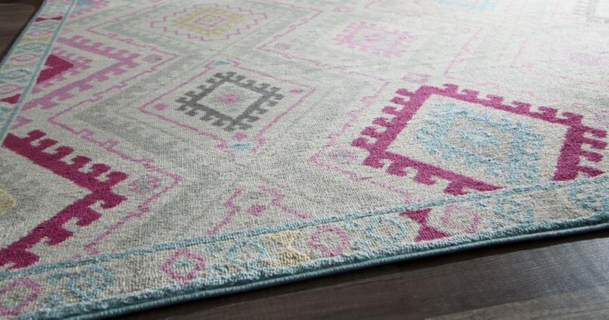 Little Seeds Serenity Boho Rug White 8 x 10 - White