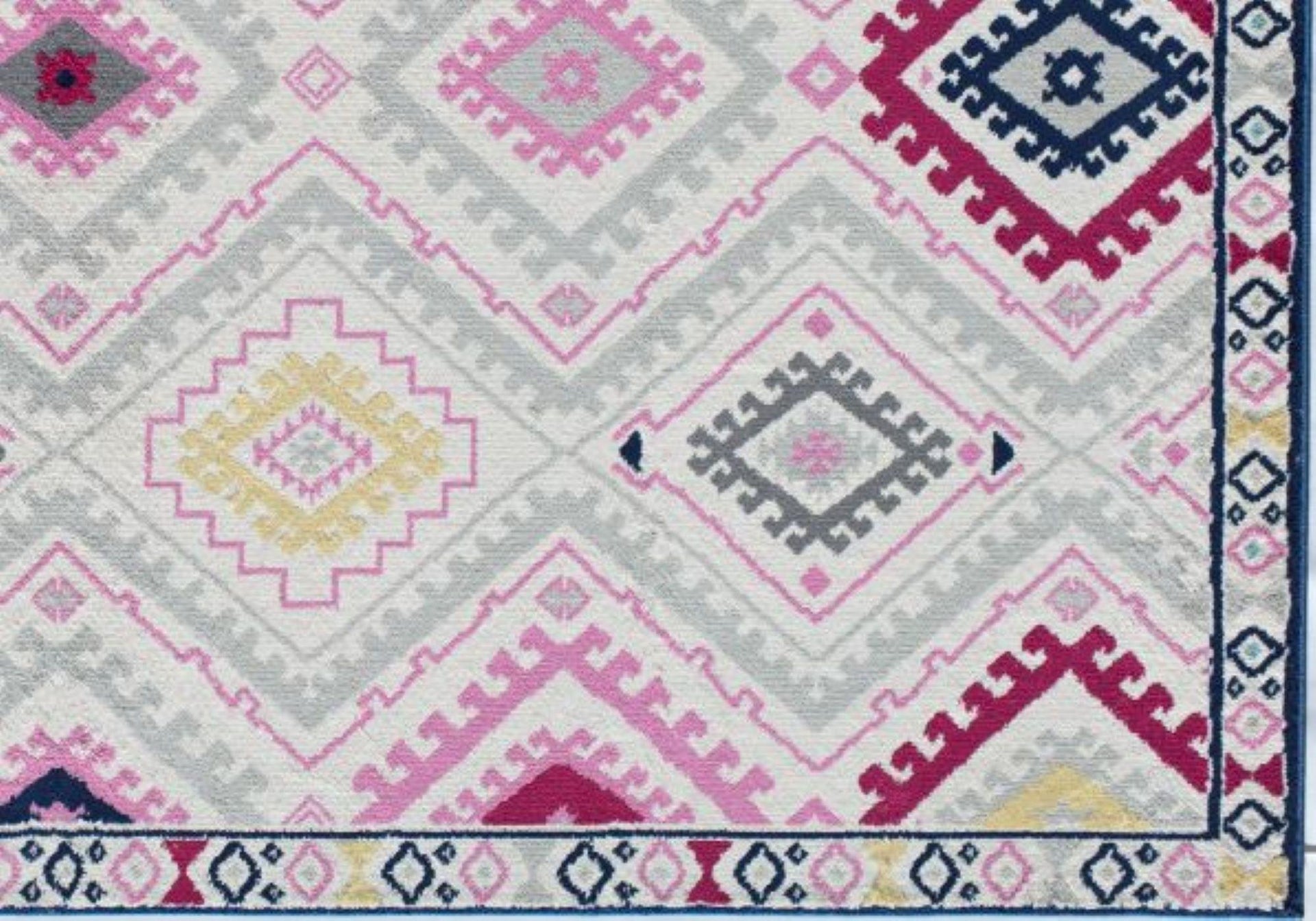 Little Seeds Serenity Boho Rug Navy  5 x 7 - Navy