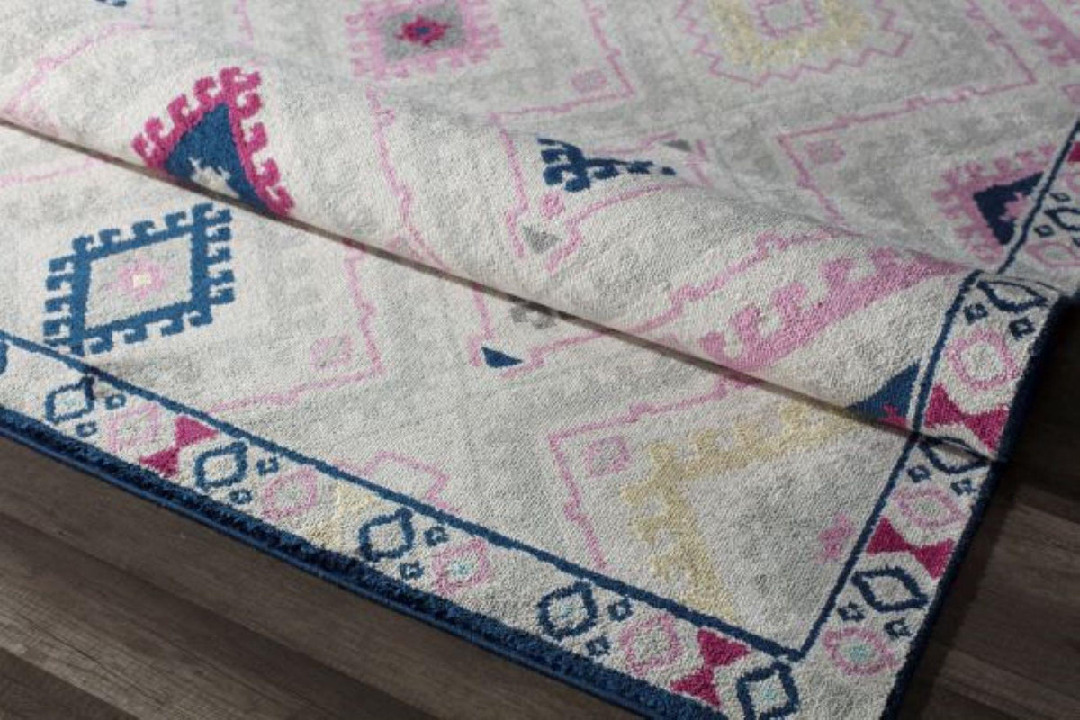 Little Seeds Serenity Boho Rug Navy  5 x 7 - Navy