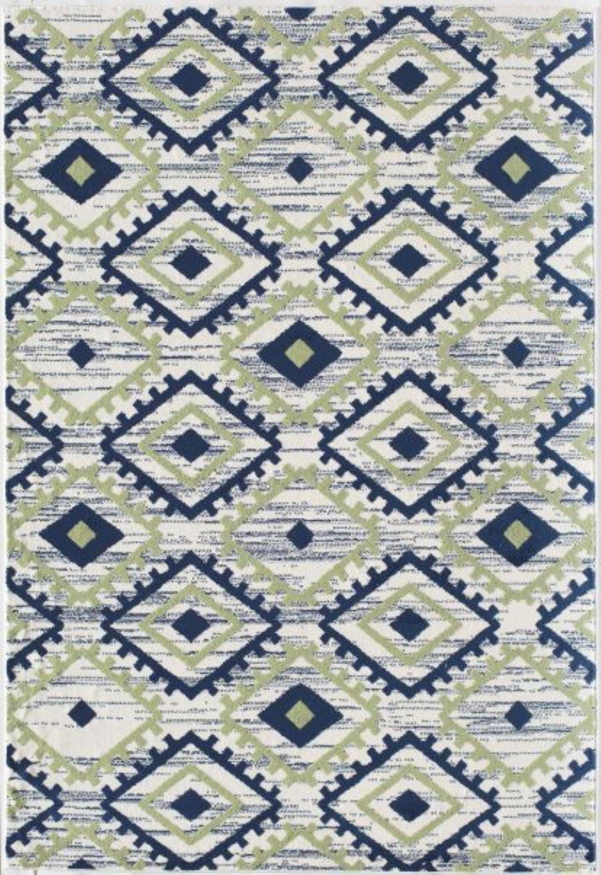 Little Seeds Serenity Ikat Rug Ivory 5 x 7 - Ivory