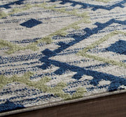 Little Seeds Serenity Ikat Rug Ivory 5 x 7 - Ivory