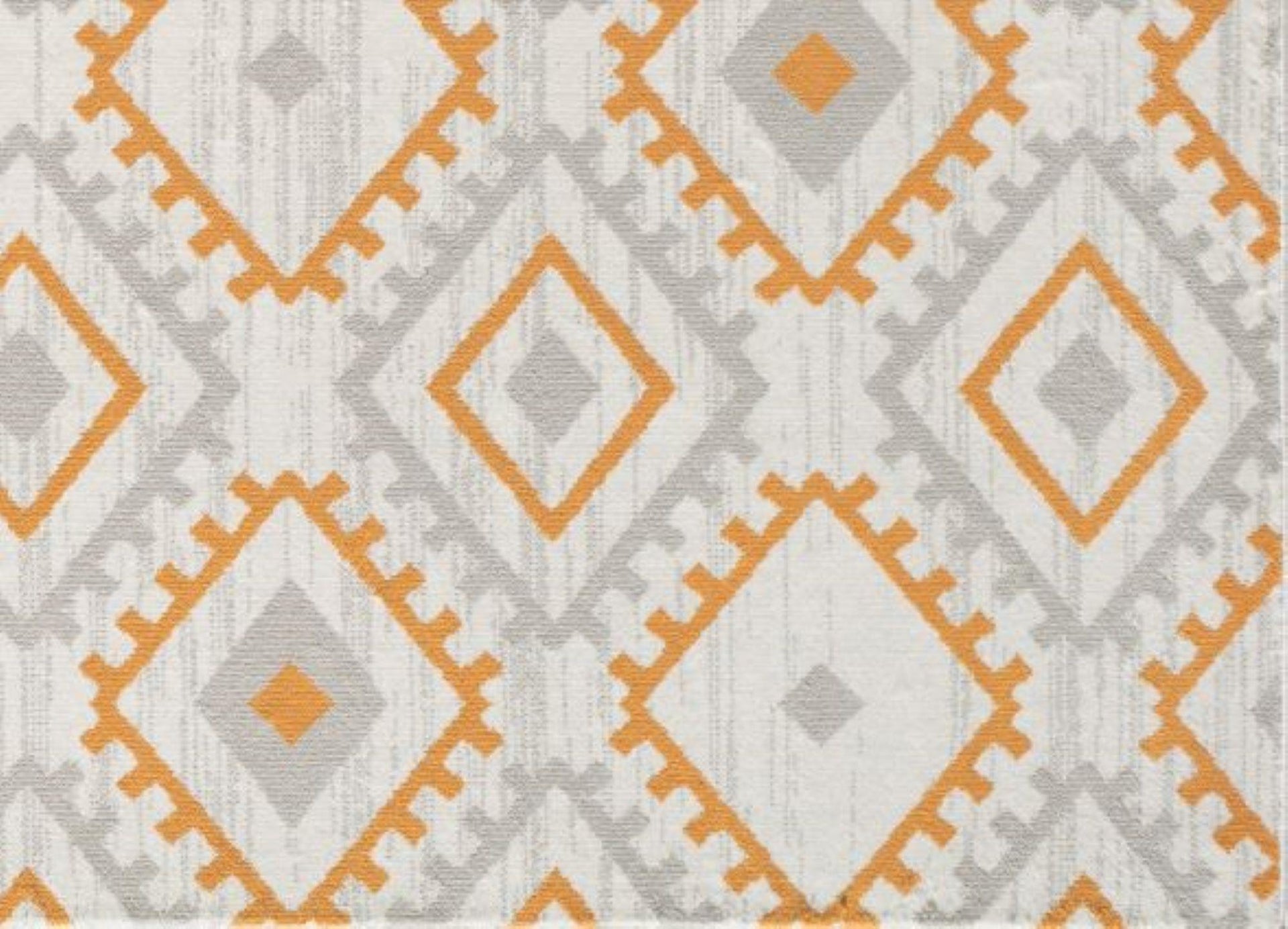 Little Seeds Serenity Ikat  Rug Rust 5 x 7 - Rustic