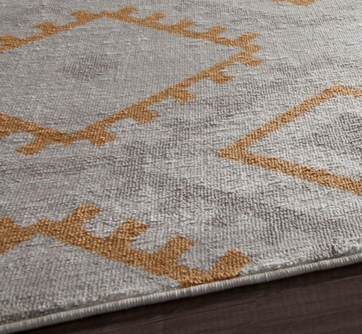 Little Seeds Serenity Ikat  Rug Rust 5 x 7 - Rustic